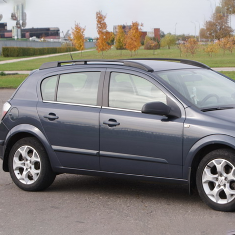 Рейлинги для Opel Astra (2004-2014) Серебристый пластик купить недорого с доставкой в Долгопрудный