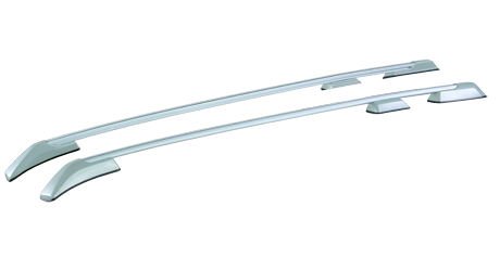 Рейлинги Land Rover Freelander (2006-2014 г.в.) Серебристый пластик купить недорого с доставкой в Долгопрудный