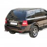 Защита заднего бампера (d63,5) «Уголки» для KIA Sorento LX (2006-2010)(Окрашенное) купить недорого с доставкой в Долгопрудный