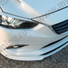 Сплиттер переднего бампера под клыки №2 "Lite Style" для Mazda 6 (2013-н.в.) купить недорого с доставкой в Долгопрудный