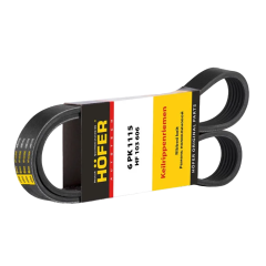 Ремень генератора 6РК1115 HOFFER для B@3 2110-2112, 2170-2172 (с ГУР или с конд.)
