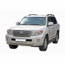 Защита порогов «Труба» (d40) для Toyota Land Cruiser 200 (2013-2015)(Окрашенное) купить недорого с доставкой в Долгопрудный