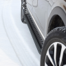Защита порогов с алюм. площадкой d51мм ШАГРЕНЬ (ППК) RENAULT Arkana (2019-н.в.) купить недорого с доставкой в Долгопрудный