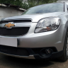 Защита радиатора "Standart" Chevrolet Orlando (2009-2015) верх, чёрная купить недорого с доставкой в Долгопрудный