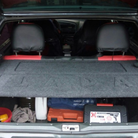 Полка B@3 2108, 2109, 2113, 2114 (с боковинами, с эмблемой, отв. под динамики 20см) купить недорого с доставкой в Долгопрудный