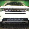 Защита радиатора "Standart" Land Rover Discovery Sport (2014-2019) чёрная купить недорого с доставкой в Долгопрудный