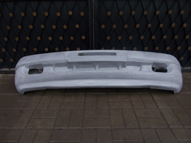 Силовой передний бампер стеклопластиковый Chevrolet Niv@ купить недорого с доставкой в Долгопрудный