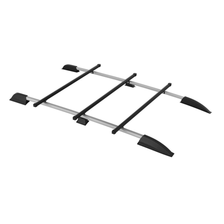 Рейлинги с тремя поперечинами профиль 1,20 (Серебристый муар) "Усиленный" для L@DA L@ЯGUS (2012-н.в.) купить недорого с доставкой в Долгопрудный