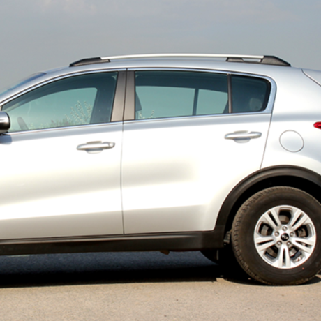 Рейлинги для Kia Sportage (2016-2022) Серебристый пластик купить недорого с доставкой в Долгопрудный