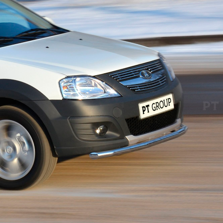 Защита переднего бампера одинарная d51мм (НПС) L@DA L@ЯGUS Cross (2015-2020 г.в.) купить недорого с доставкой в Долгопрудный