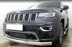 Защита радиатора &quot;Standart&quot; Jeep Grand Cherokee (2018-н.в.) верх, чёрная
