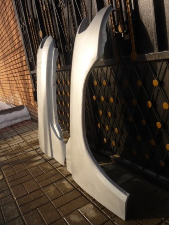 комплект передних крыльев для У@З 3162 "симбир" (стеклопластик) купить недорого с доставкой в Долгопрудный