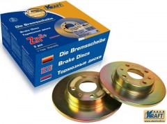 Диск переднего тормоза B@3 2108 (2 шт), KRAFT