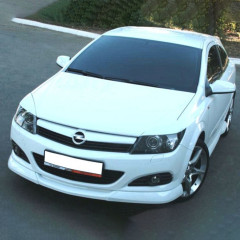 Накладки на фары (реснички) &quot;GT&quot; для Opel Astra H (3D, 5D)