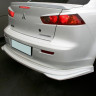 Накладка на задний бампер "GT" для Mitsubishi Lancer X купить недорого с доставкой в Долгопрудный