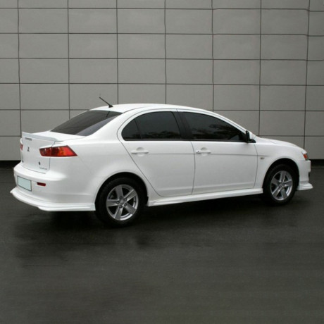 Накладка на задний бампер "GT" для Mitsubishi Lancer X купить недорого с доставкой в Долгопрудный