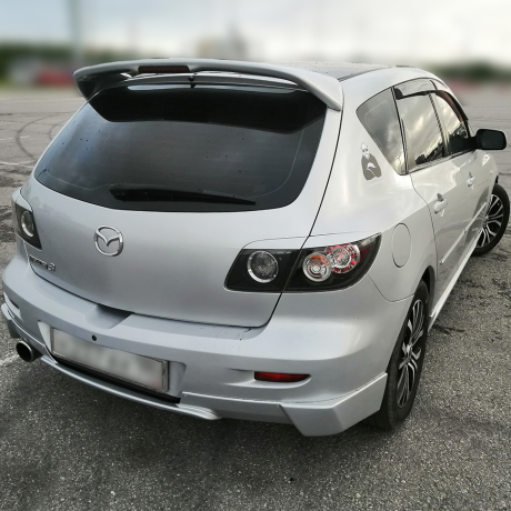 Спойлер "Двух ногий, Mazda Speed" (под стоп) для Mazda 3, хэтчбэк (2003-2009) купить недорого с доставкой в Долгопрудный