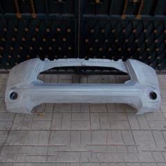 Силовой передний бампер стеклопластиковый на Mitsubishi Pajero Sport III