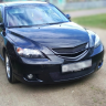 Накладки на фары (реснички) "Длинные" для Mazda 3 хэтчбэк (2003-2009) купить недорого с доставкой в Долгопрудный