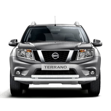 Защита переднего бампера двойная d63/51мм ИСКРА (ППК) RENAULT Duster 2016-/ NISSAN Terrano 2014- купить недорого с доставкой в Долгопрудный