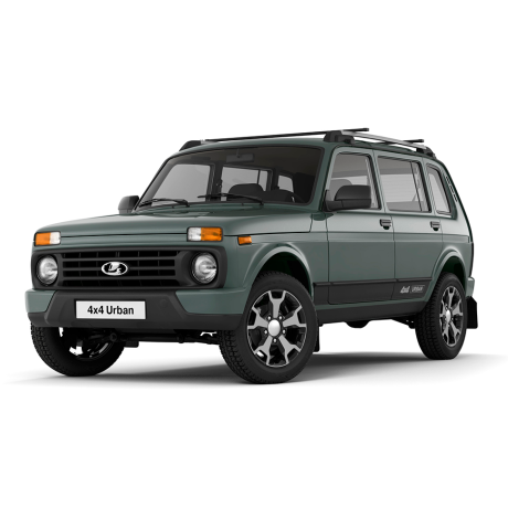 Рейлинги с попереч.проф.1,35 (Серебристый муар) "Усиленный" L@DA "4х4 2131" (1995-2020 г.в.) купить недорого с доставкой в Долгопрудный