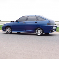 Накладки низа двери "Титан" для B@3 2110