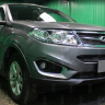 Защита радиатора "Standart" Chery Tiggo 5 (2014-2016) низ, чёрная купить недорого с доставкой в Долгопрудный